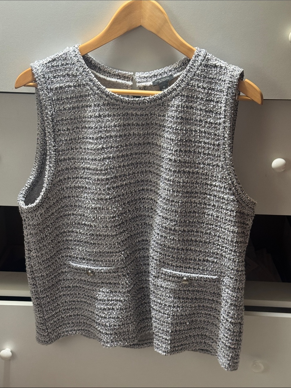 ANN TAYLOR TWEED LIKE TANK